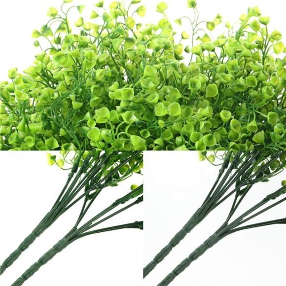 12 Bundles Artificial Flowers Outdoor Artificial Plant Decor UV Resistant Fake - Picture 5 of 6